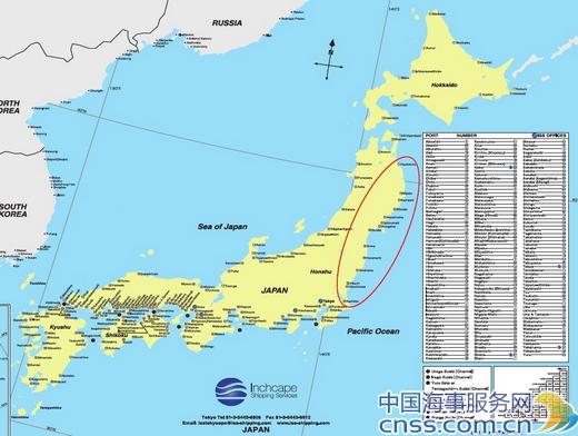 截至4月6日日本港口开放情况更新（图）