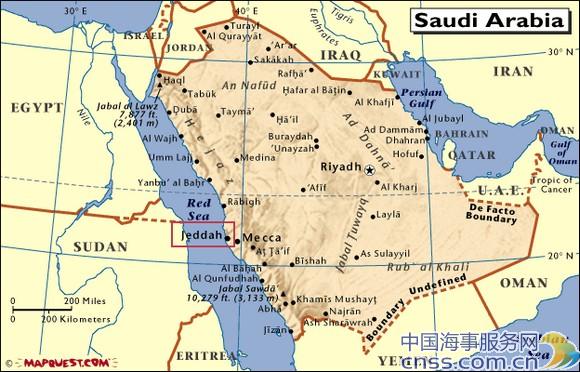 沙特港口货物积压严重（图）