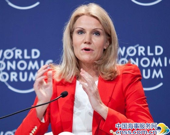 丹麦 首相赫勒.托宁.施密特