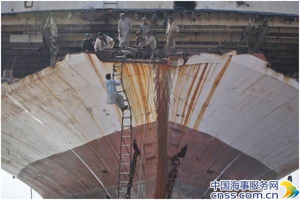 中国拆船价格上涨