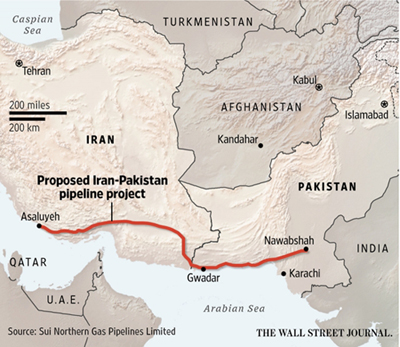 打通陆路运输线 中国将建巴基斯坦天然气管道
