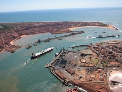 澳皮尔巴拉港区铁矿石月度出口增长6%