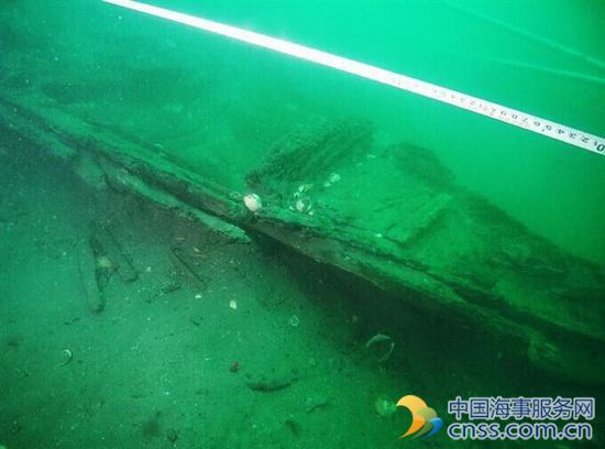 日本长崎近海发现元朝军队沉船 船体长20米