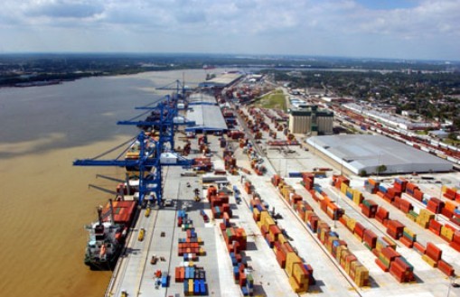 南卡罗来纳港口集装箱吞吐量上升
