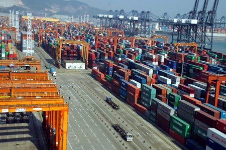 中国企业有意与拉脱维亚里加港开展集装箱物流合作
