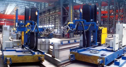 国内首个海上钻井平台智能焊接车间在唐山建成