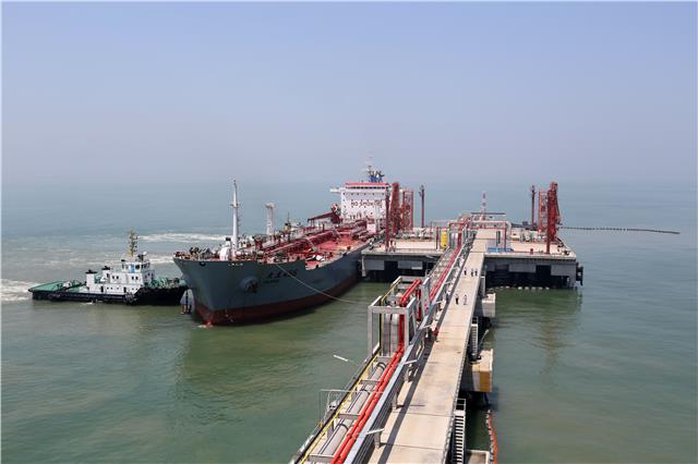 东营市上半年港口货物吞吐量同比增85.7%