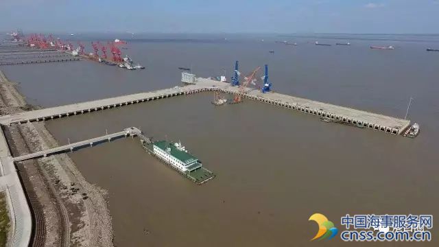 太仓润禾码头正式进入试运营阶段