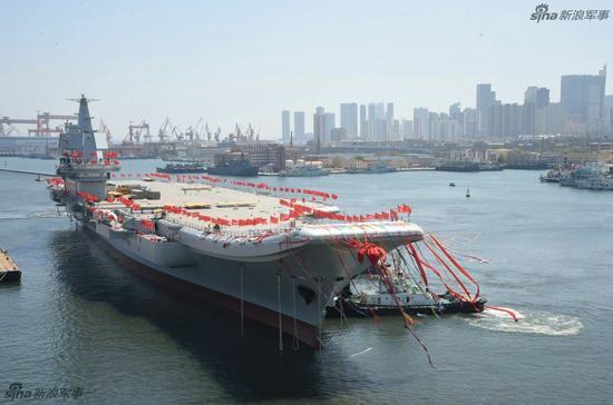 媒体:航母下水军费过万亿 为何说中国国防开支还不高