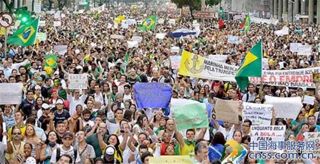 巴西现史上最大规模工人罢工 港口物流恐遭受波及