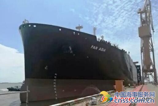沪东中华首制174000立方米LNG船完成试航