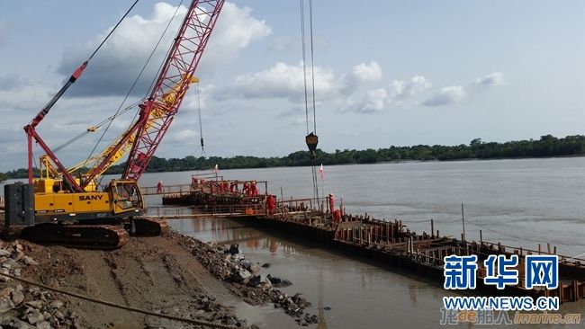 100天建成一座码头 烟台港在几内亚演绎“中国速度”