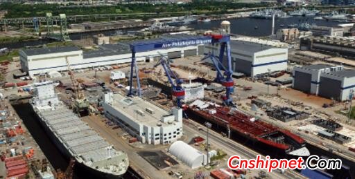 美国Philly船厂获4艘琼斯法案集装箱船订单