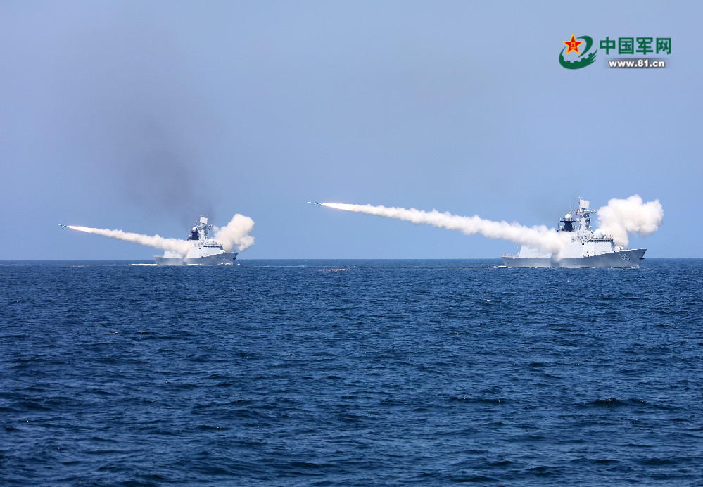海军黄渤海大演练展强大战力 演练地点耐人寻味