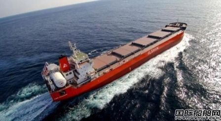 全球最大LNG动力散货船命名
