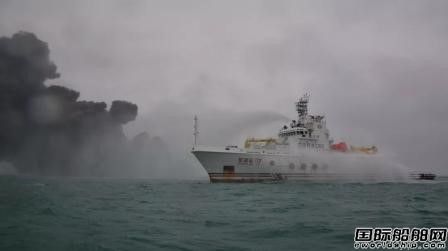 东海撞船事故现场发现一名失踪船员