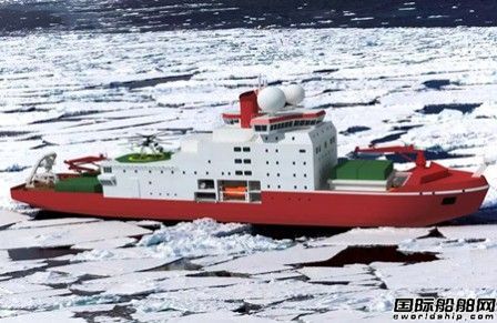 江南造船“雪龙2”号极地科考破冰船入坞