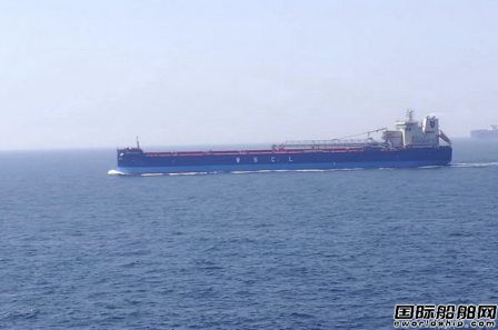 韩通船舶重工68000吨自卸船试航归来