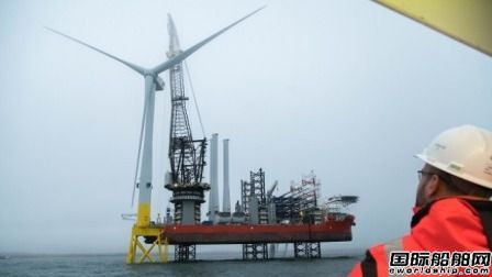 全球最强大海上风力发电机成功安装
