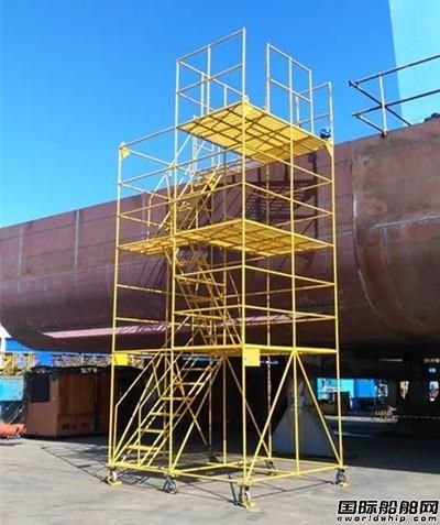 大连中远海运重工62K纸浆船建造创新采用多项新工艺