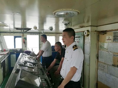 今年主汛期首艘外轮抵达武汉新港