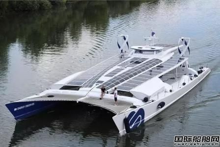 世界首艘可再生能源动力无人船环游世界