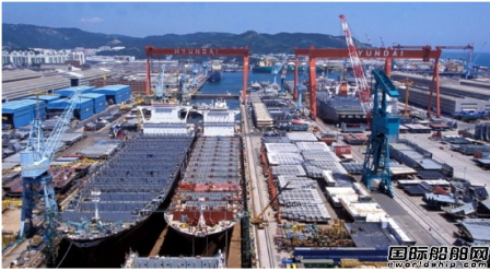 韩国造船业接单量连续4月位居全球第一