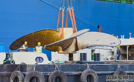 MMG交付全球最大船舶螺旋桨
