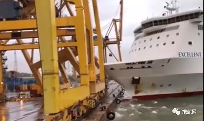 船舶撞上巴塞罗那港引发集装箱堆场大火，码头部分关闭或致延误！