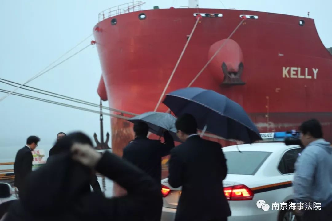 首次！正式成立仅约1个月的南京海事法院首次扣船