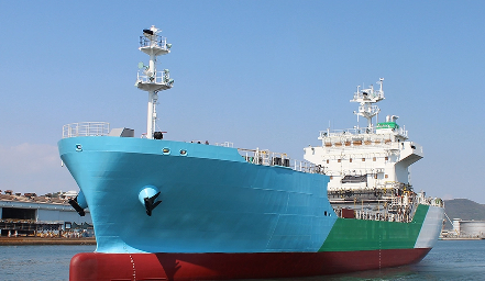 川崎重工建造日本首艘LNG燃料加注船下水