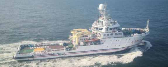 山东一渔船在江苏盐城海域遇险 1人遇难1人获救5人失联