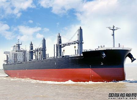 舟山常石造船交付日鲜海运首制42000吨散货船