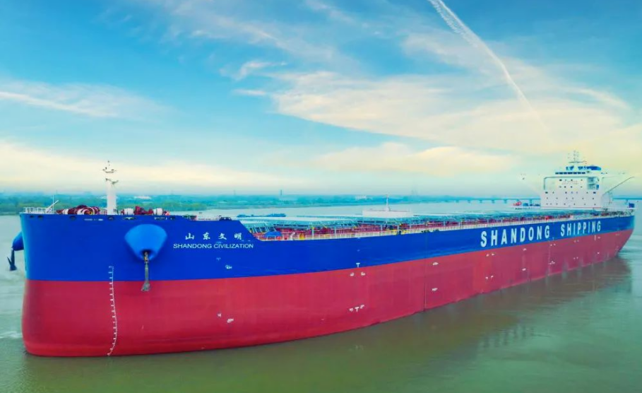 山东海运10艘21万载重吨干散货船建成投运