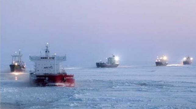 中俄集装箱班轮开通北极航线