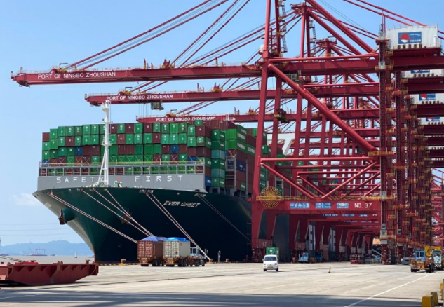 宁波舟山港前10个月集装箱吞吐量超3000万标准箱
