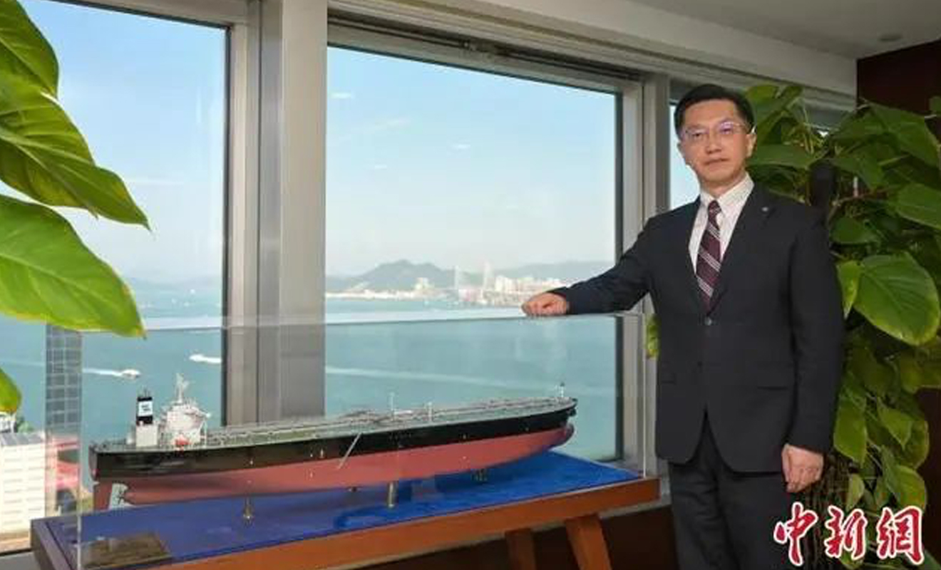 香港可成世界航运业发展新引擎——专访招商轮船总经理王永新