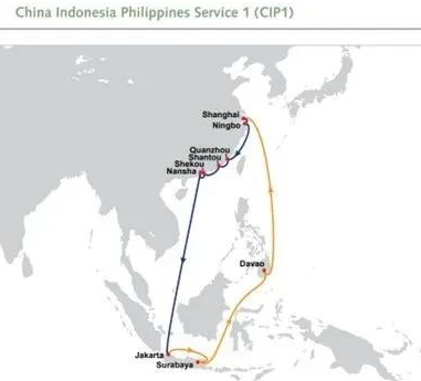 东方海外发布两条新航线！覆盖中国-印尼-菲律宾