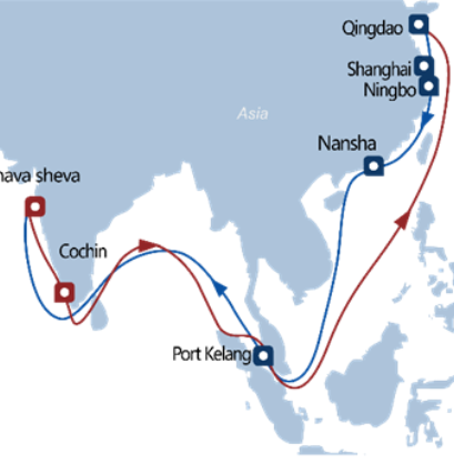 中远海控南亚航线再扩容！
