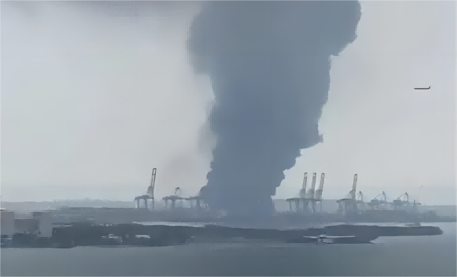 突发！南美第五大集装箱港口发生激烈爆炸