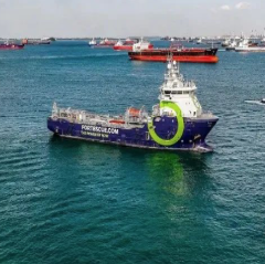 新加坡港完成全球首次氨船用燃料加注