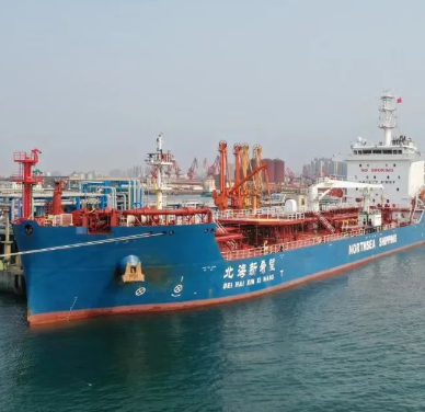 中国海油“深海一号”凝析油落户湛江港