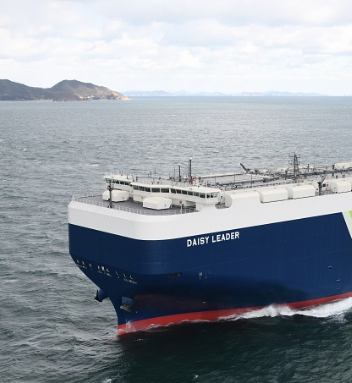 日本最大船企交付7000车LNG双燃料PCTC