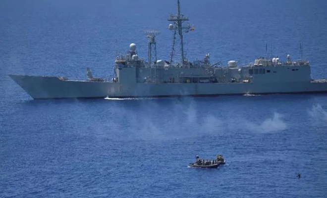 欧盟将涉事索马里海盗押至塞舌尔起诉