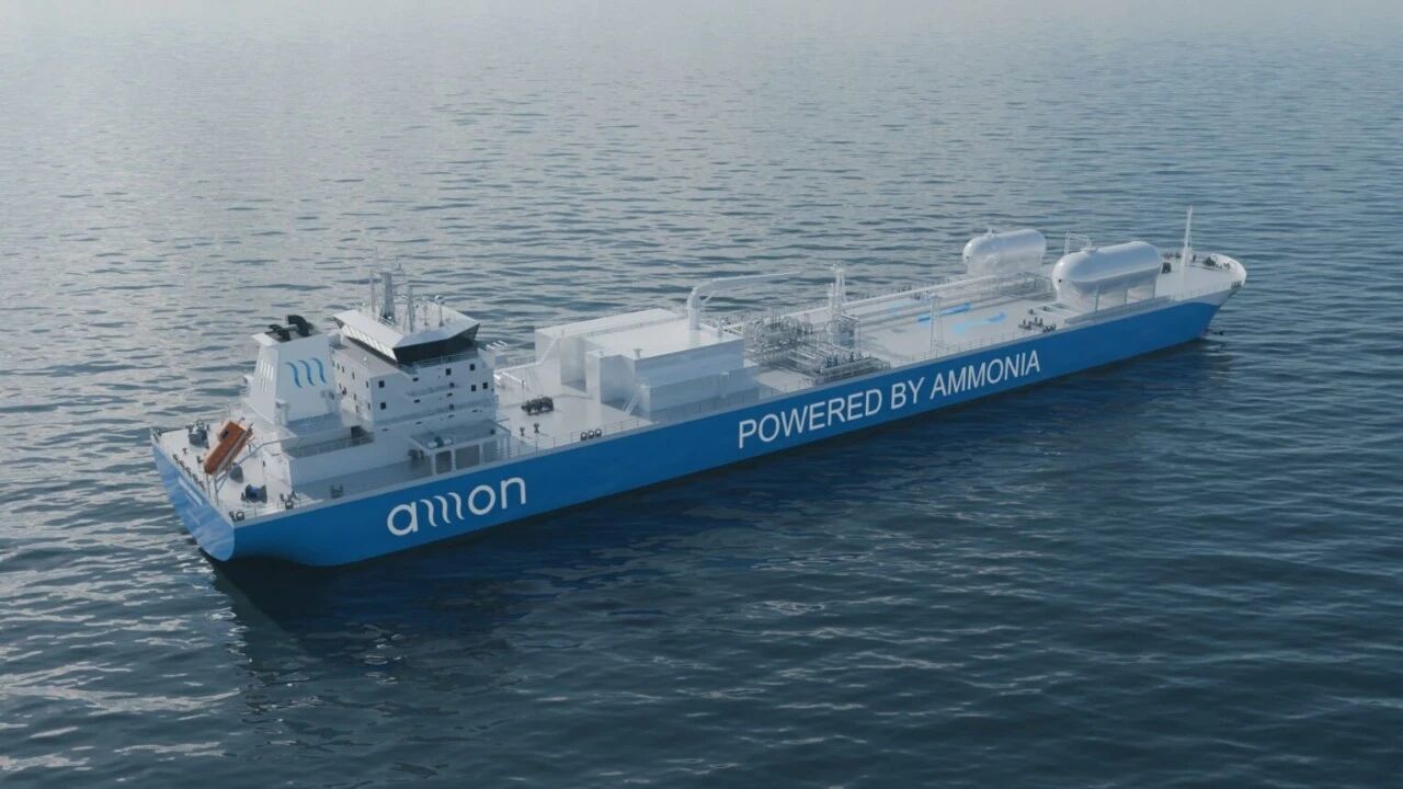 Navigator Amon secures $121.8 million financing to support construction of two ammonia‑powered carriers.