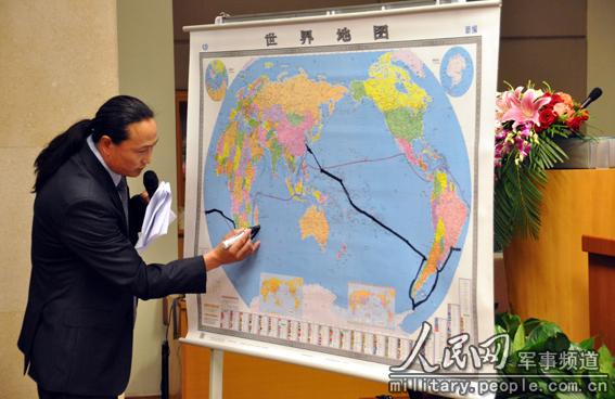 2011中国环球航海航程路线（组图）