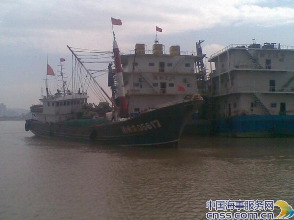 宁波大榭海事处成功救助搁浅渔船（图）