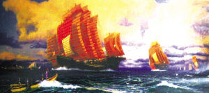 “郑和宝船”重生，将从鼓楼再扬风帆（组图）