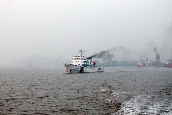 舟山海事局开展第二次东海海区联合巡航执法活动