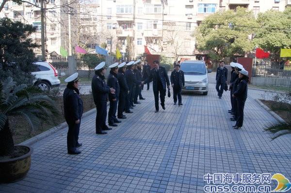 长江海事局建设检查组莅临铜陵处检查验收